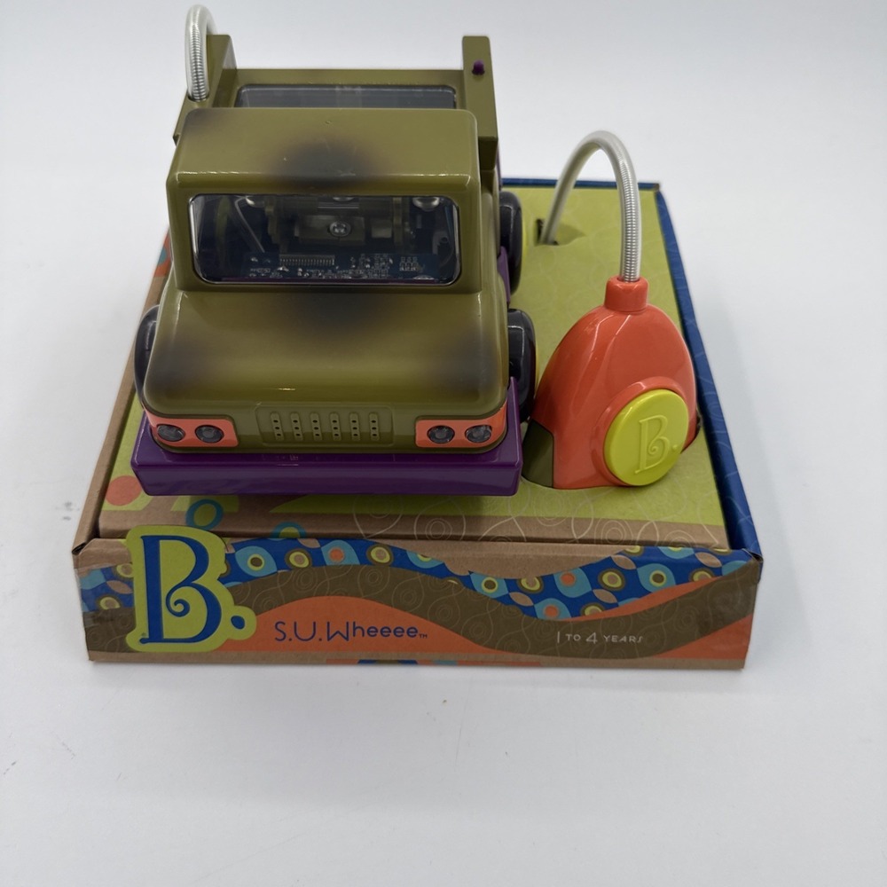Battat B. Wheeee-mote Control Car NEW!!! Green Truck